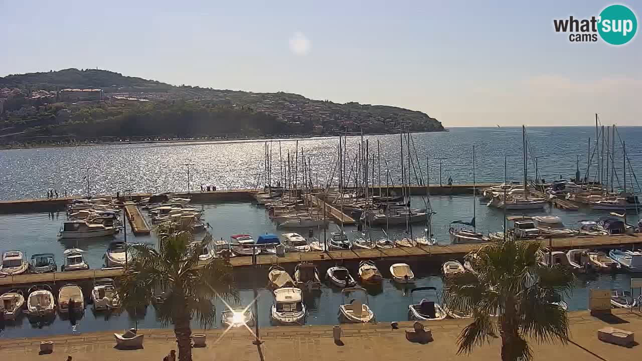 Webcam en vivo del Puerto de Koper – puerto de carga y cruceros – Eslovenia