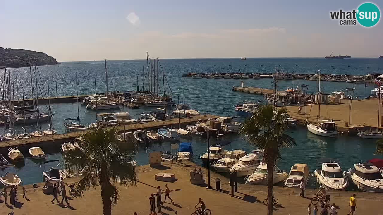 Webcam en vivo del Puerto de Koper – puerto de carga y cruceros – Eslovenia