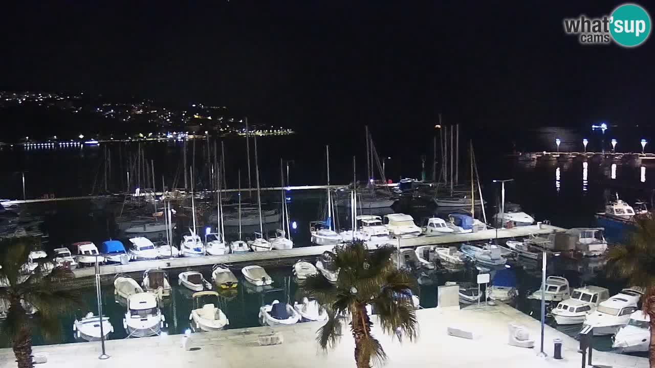 Web kamera Koper – marina i promenada – hotel Grand Koper