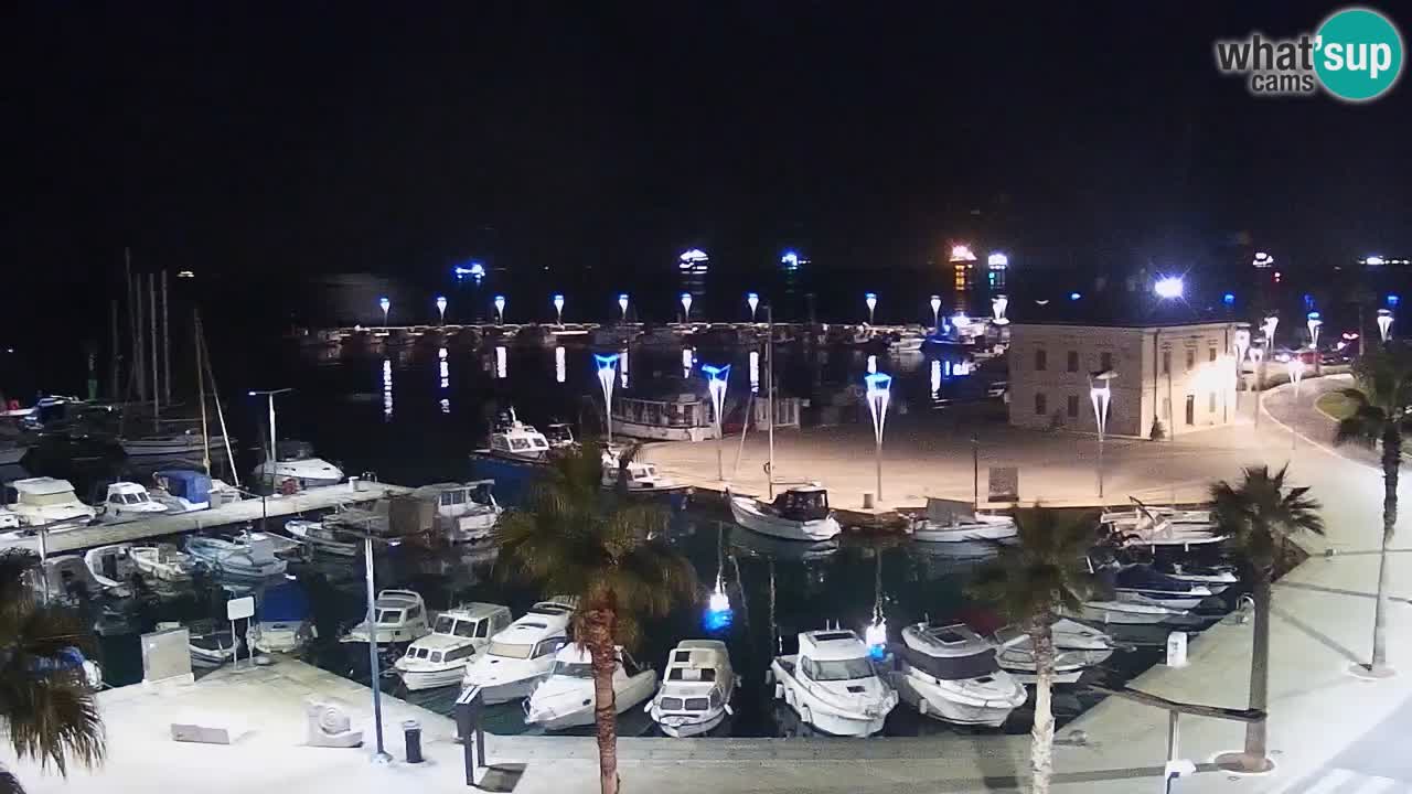 Der Hafen von Koper Live-Webcam – Kreuzfahrt- und Frachthafen – Slowenien