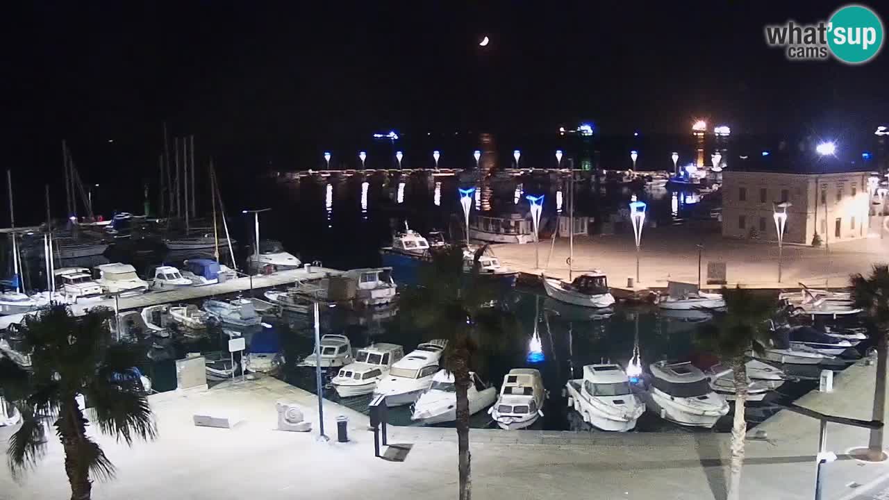 Webcam en vivo del Puerto de Koper – puerto de carga y cruceros – Eslovenia