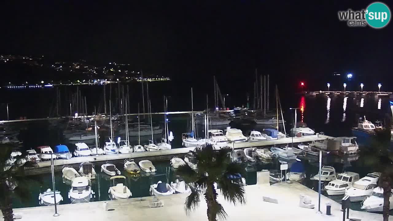 Luka Kopar uživo web kamera – Turistički terminal i teretna luka – Slovenija
