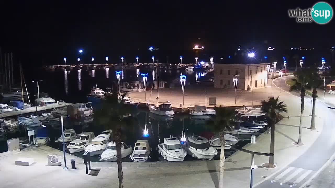 Il porto di Koper – Capodistria live webcam – porto crociere e mercantile – Slovenia