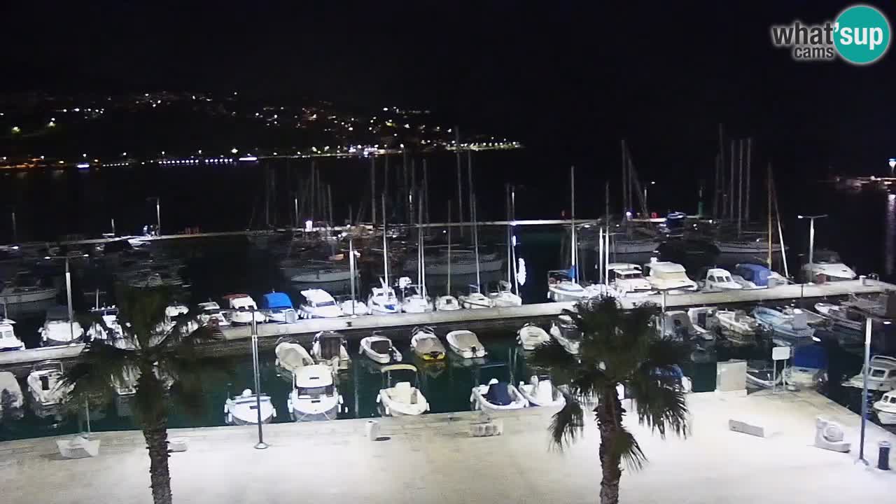 Luka Kopar uživo web kamera – Turistički terminal i teretna luka – Slovenija
