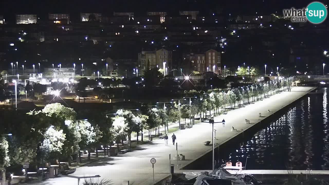 Web kamera Koper – marina i promenada – hotel Grand Koper