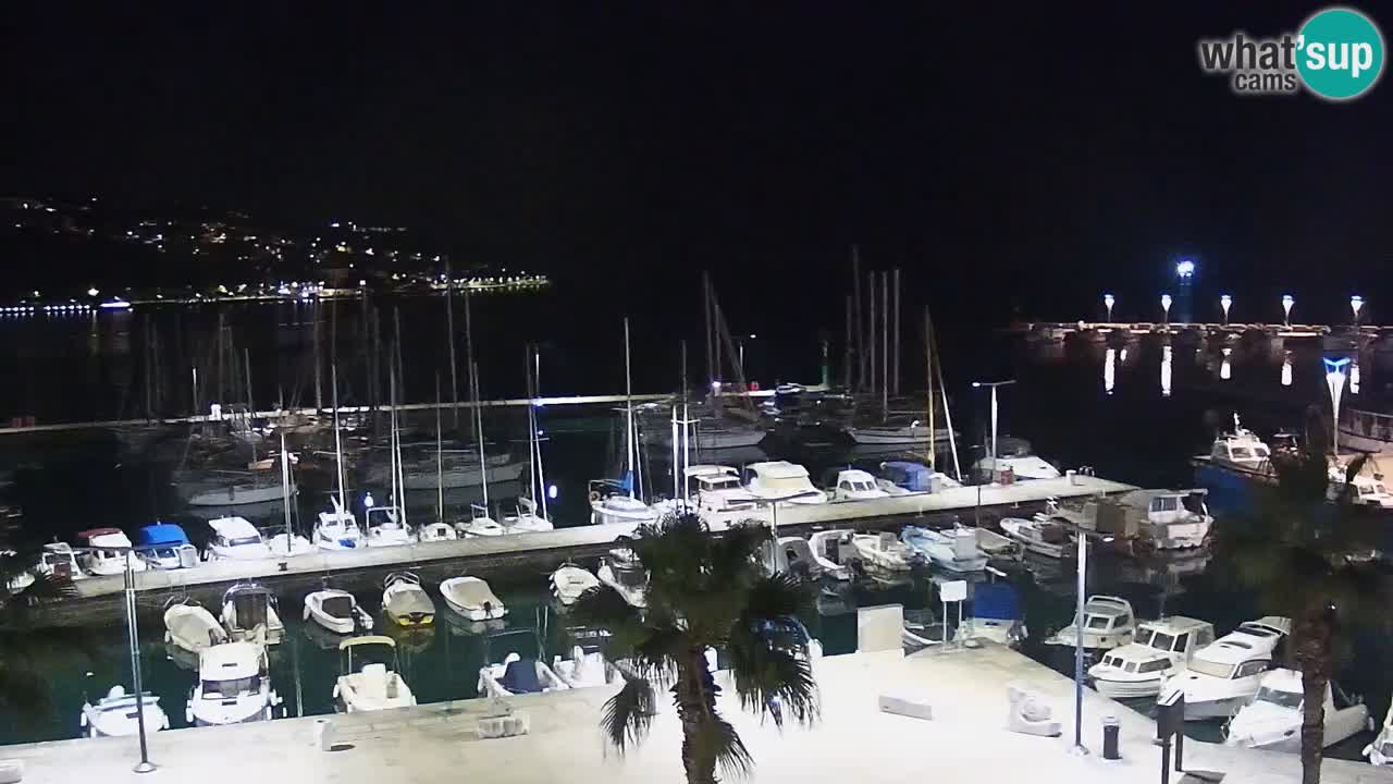 The Port of Koper live webcam – cruise and cargo port – Slovenia