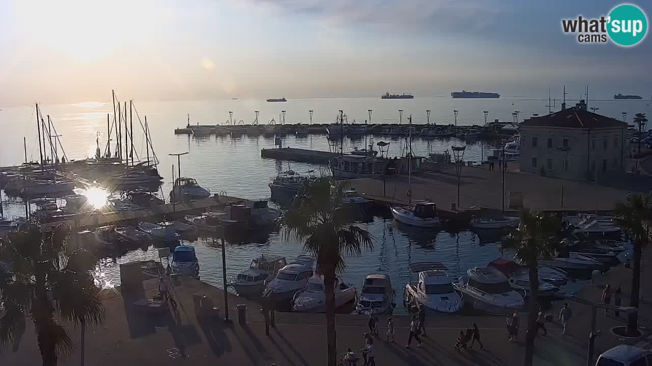Livecam Koper – Ukmarjev trg