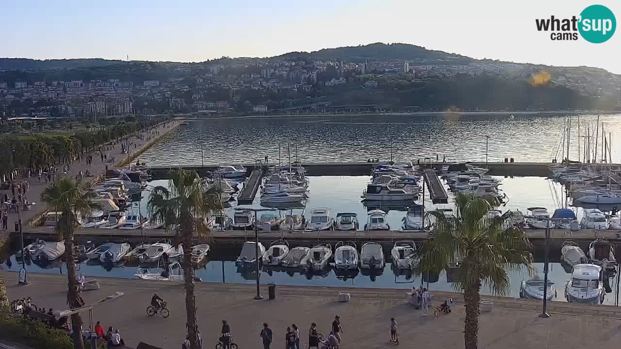 The Port of Koper live webcam – cruise and cargo port – Slovenia