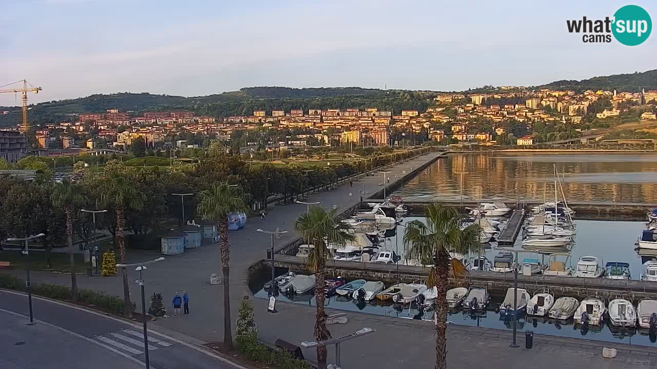 The Port of Koper live webcam – cruise and cargo port – Slovenia