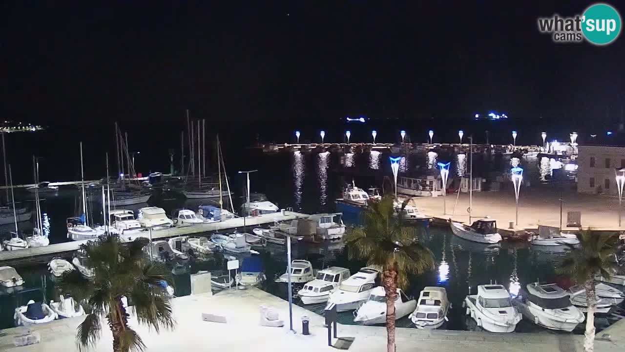 Der Hafen von Koper Live-Webcam – Kreuzfahrt- und Frachthafen – Slowenien