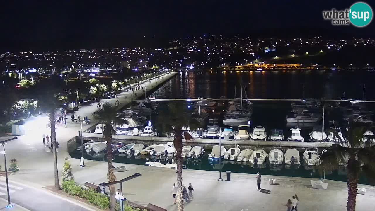 Webcam Capodistria – marina e lungo mare dall’Hotel Grand Koper