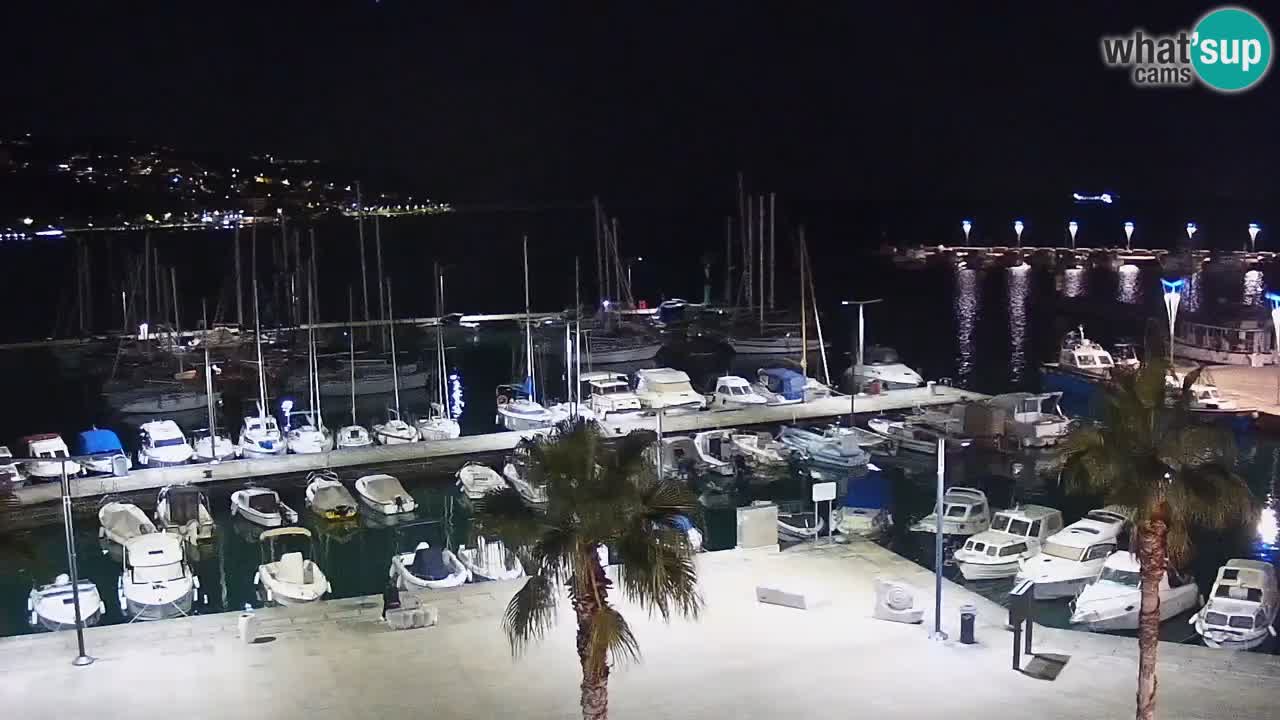 Der Hafen von Koper Live-Webcam – Kreuzfahrt- und Frachthafen – Slowenien