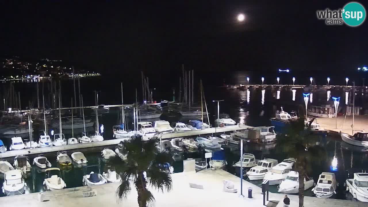 Der Hafen von Koper Live-Webcam – Kreuzfahrt- und Frachthafen – Slowenien