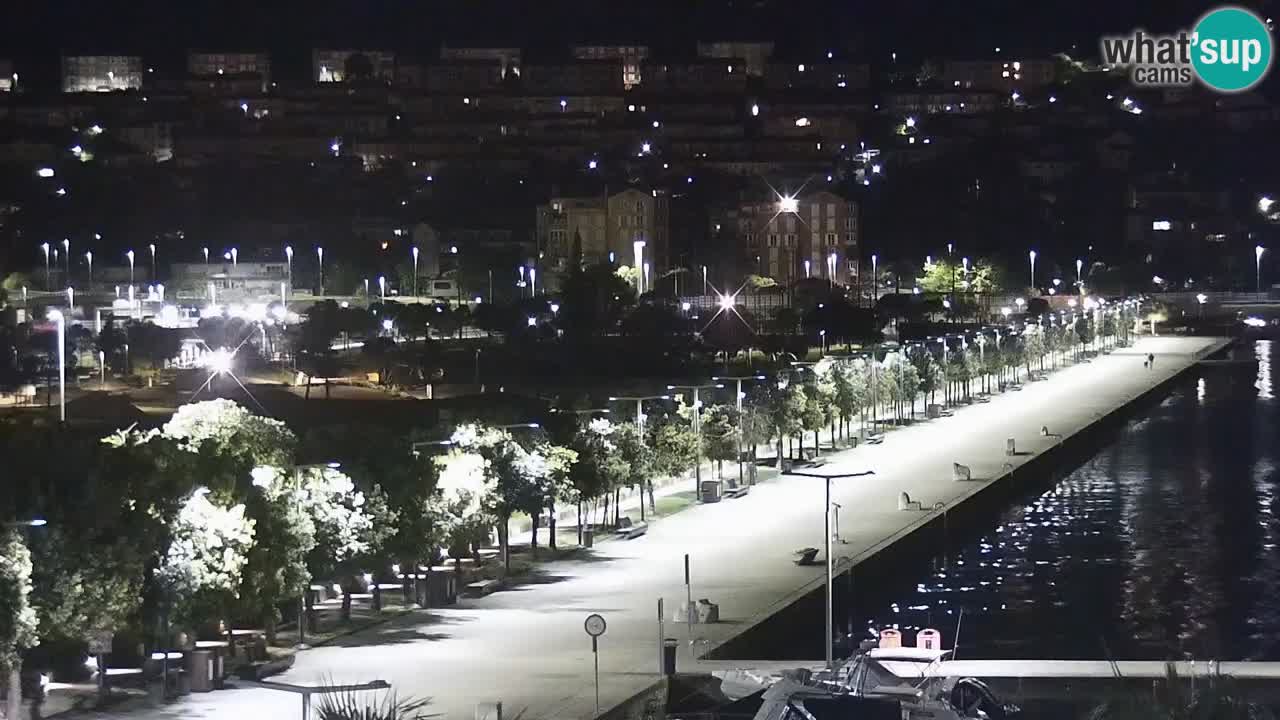 Webcam en direct du port de Koper – port de croisière et de fret – Slovénie