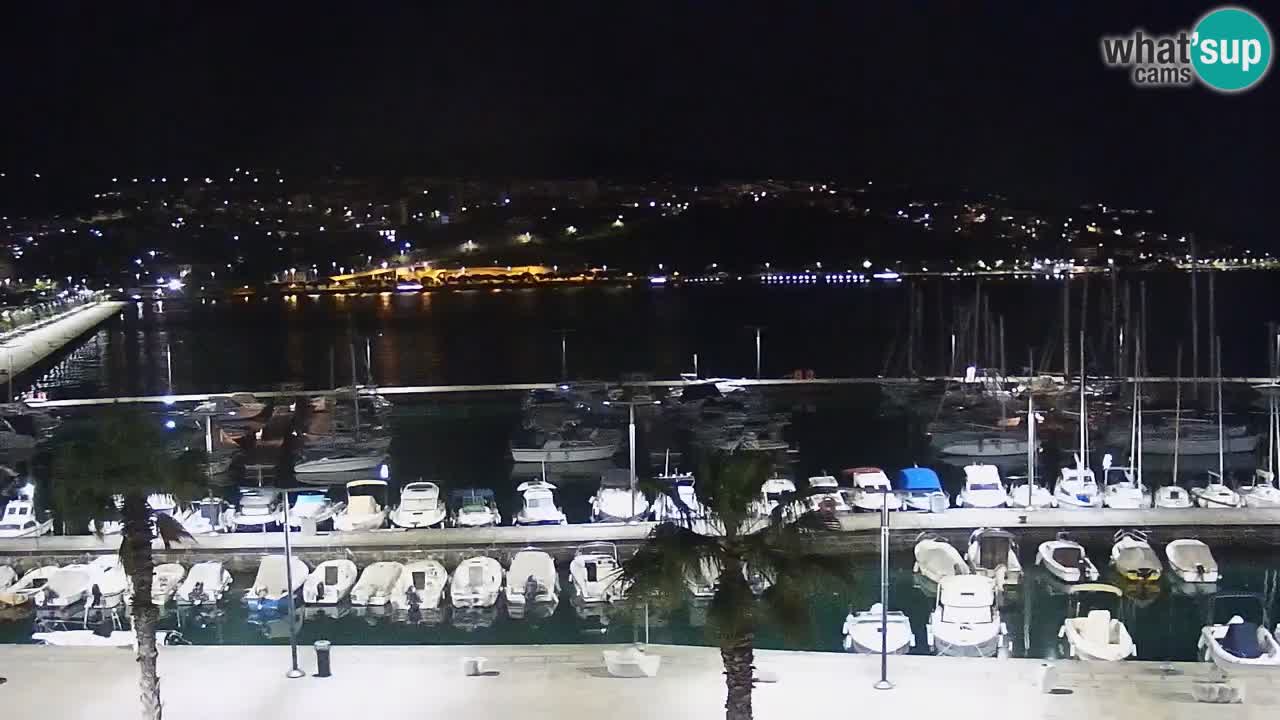 Il porto di Koper – Capodistria live webcam – porto crociere e mercantile – Slovenia