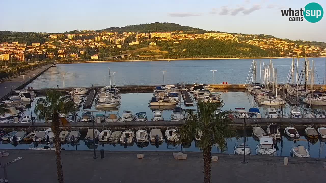 Der Hafen von Koper Live-Webcam – Kreuzfahrt- und Frachthafen – Slowenien
