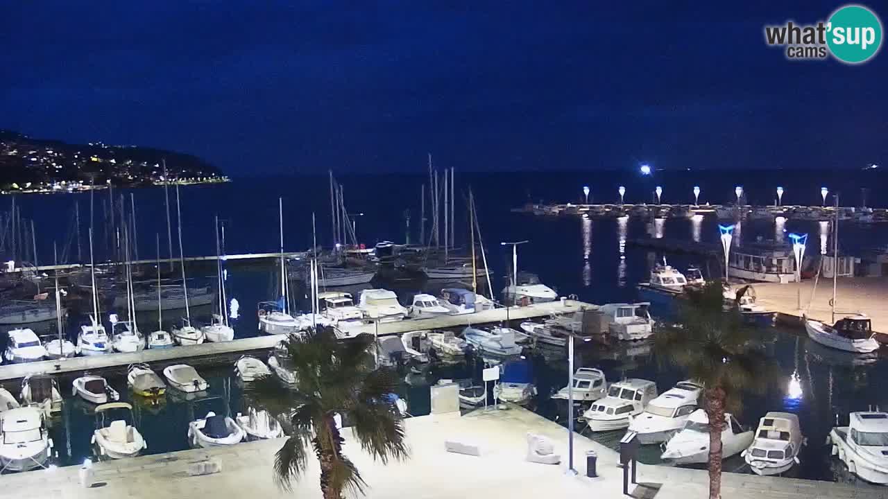 Webcam en vivo del Puerto de Koper – puerto de carga y cruceros – Eslovenia