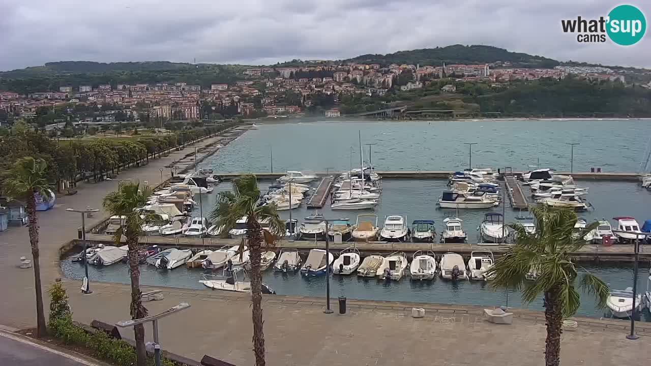 Webcam en vivo del Puerto de Koper – puerto de carga y cruceros – Eslovenia