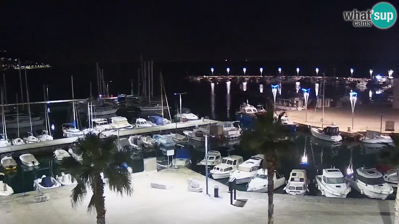 Luka Kopar uživo web kamera – Turistički terminal i teretna luka – Slovenija