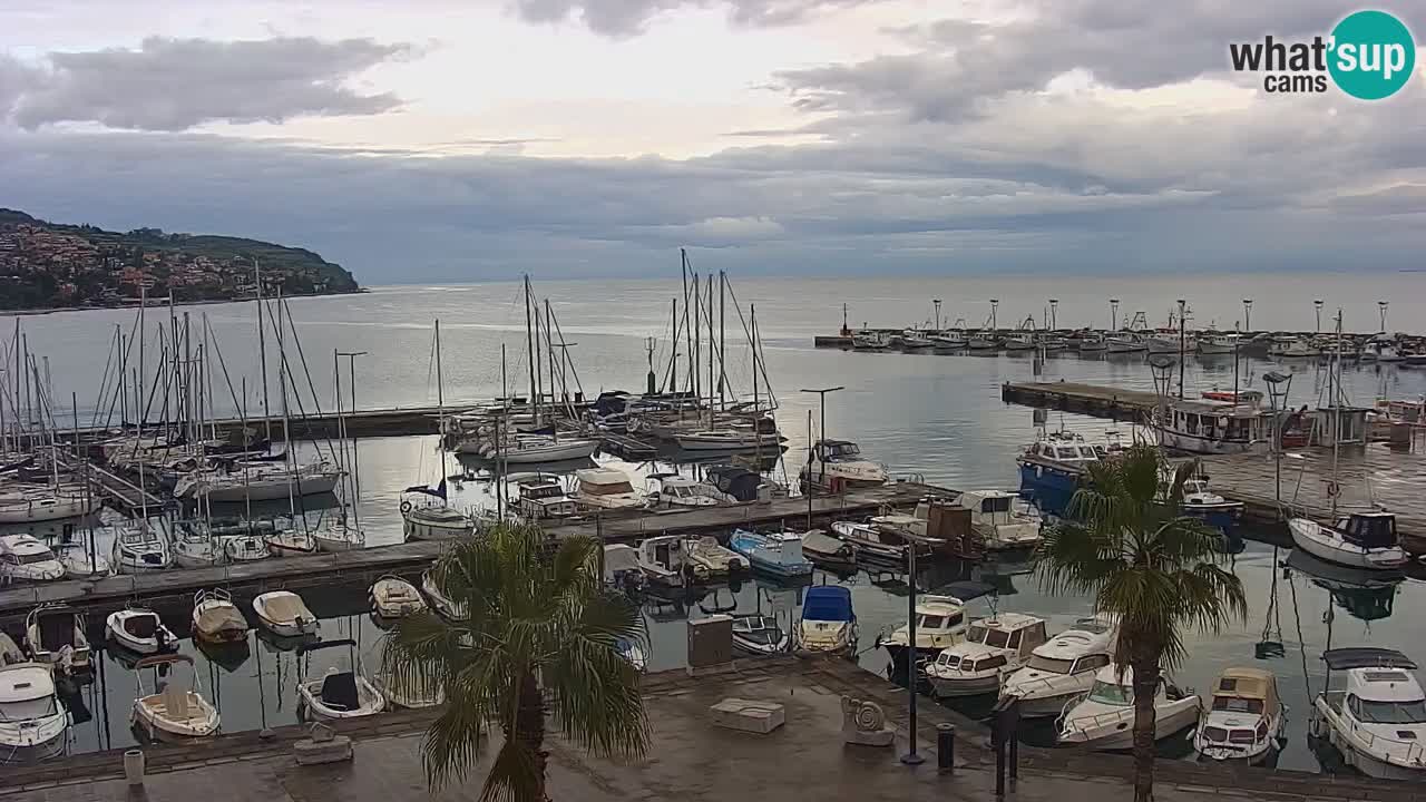 The Port of Koper live webcam – cruise and cargo port – Slovenia