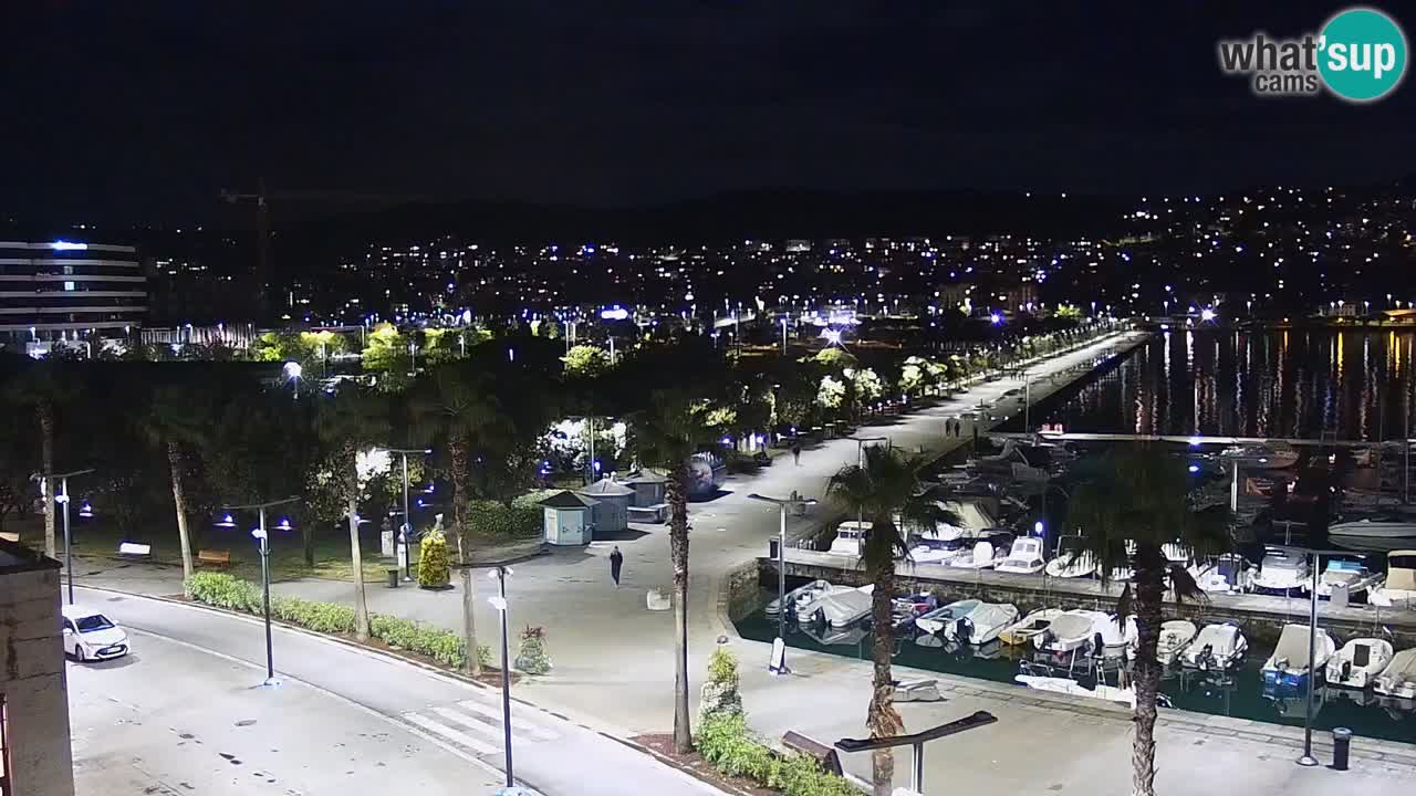 Spletna kamera Koper – Panorama na marino in promenado s Hotela Grand Koper