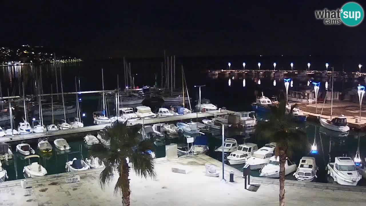 Spletna kamera Koper – Panorama na marino in promenado s Hotela Grand Koper