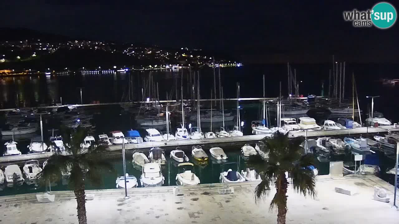 Spletna kamera Luka Koper v živo – Potniški terminal in tovorno pristanišče – Slovenija