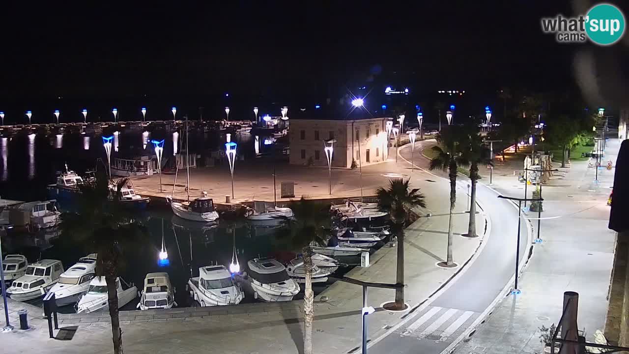 Webcam en vivo del Puerto de Koper – puerto de carga y cruceros – Eslovenia