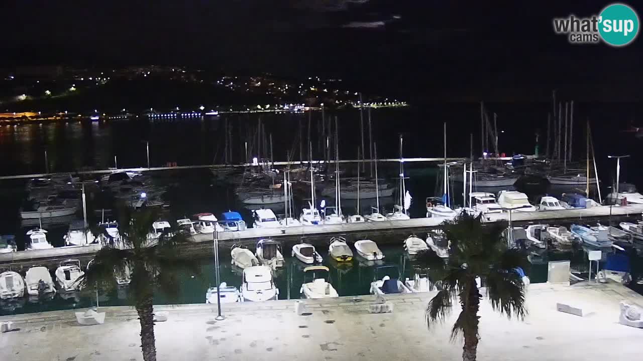 The Port of Koper live webcam – cruise and cargo port – Slovenia