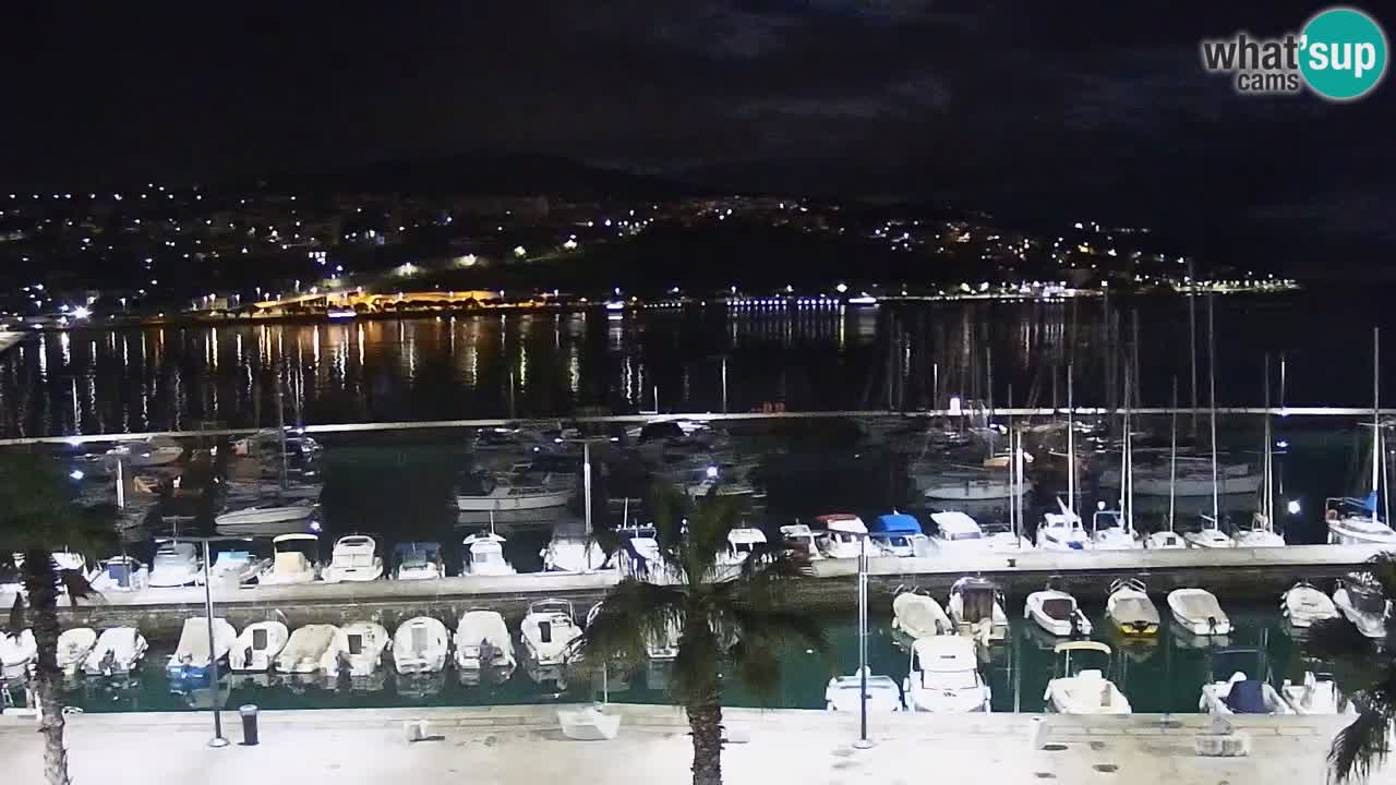 Spletna kamera Luka Koper v živo – Potniški terminal in tovorno pristanišče – Slovenija