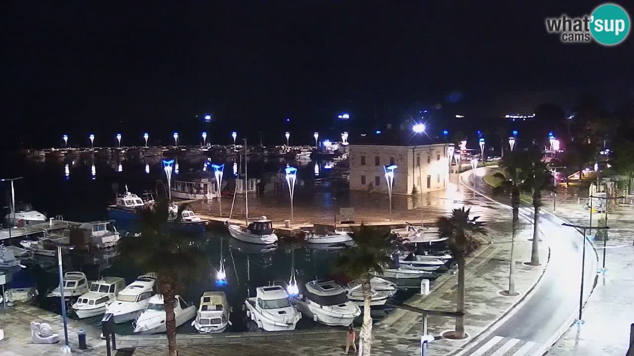 Spletna kamera Koper – Panorama na marino in promenado s Hotela Grand Koper