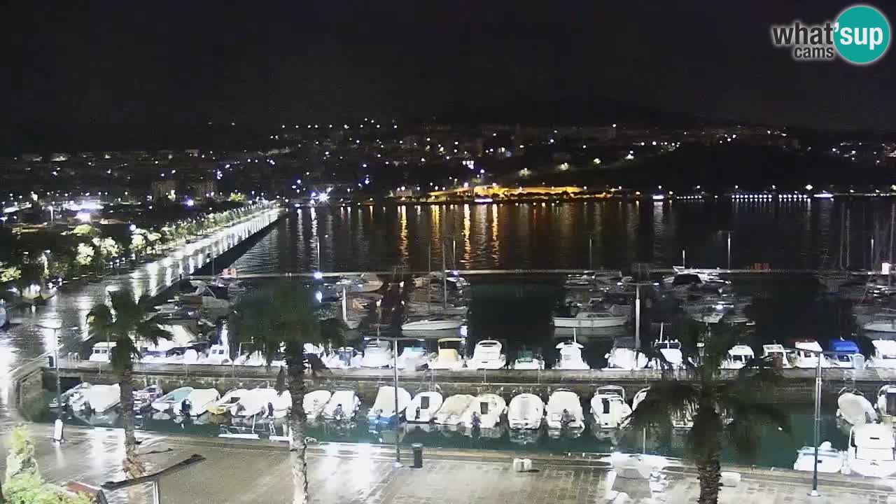 Il porto di Koper – Capodistria live webcam – porto crociere e mercantile – Slovenia