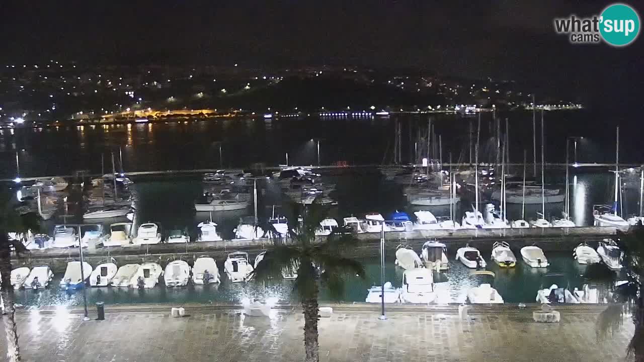 The Port of Koper live webcam – cruise and cargo port – Slovenia