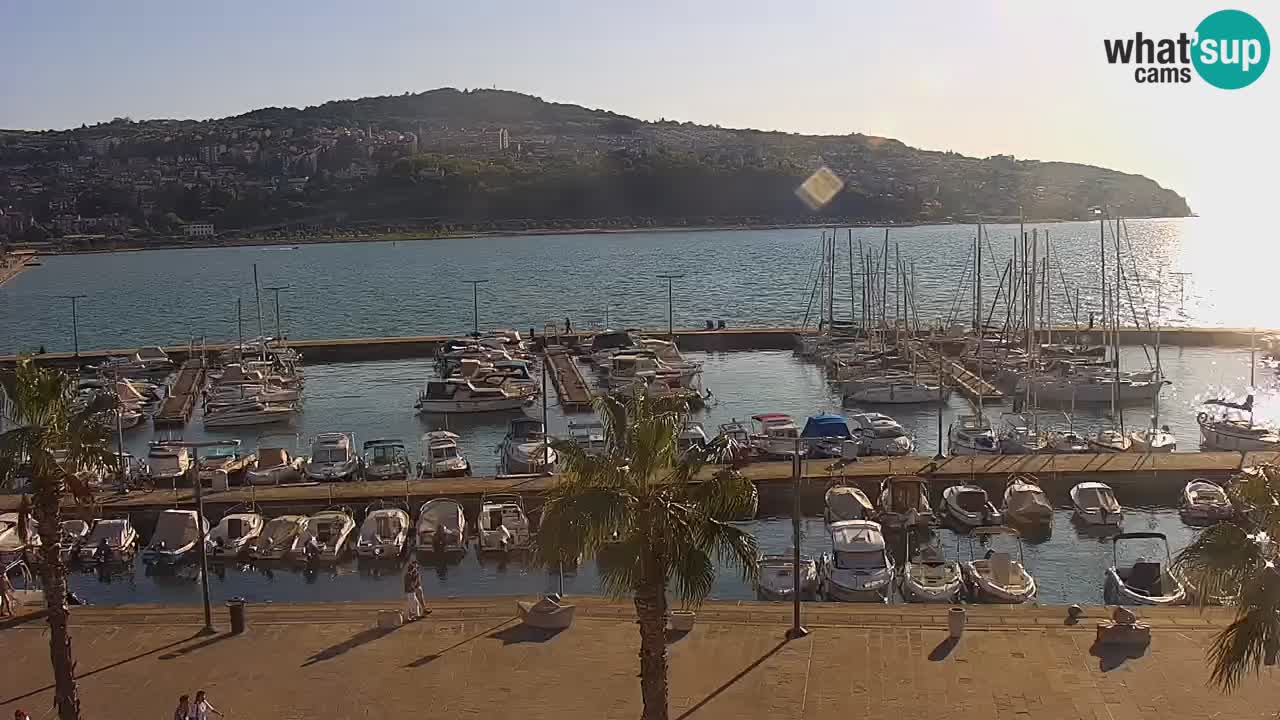 Webcam en vivo del Puerto de Koper – puerto de carga y cruceros – Eslovenia