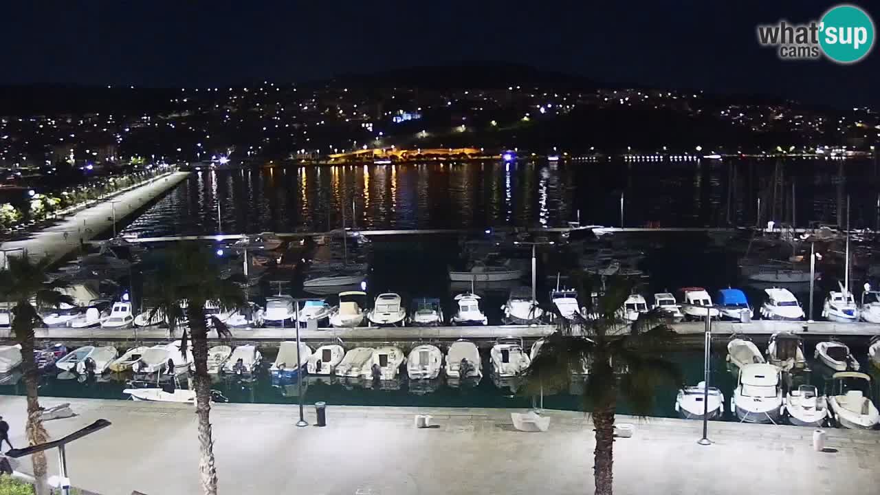 Web kamera Koper – marina i promenada – hotel Grand Koper