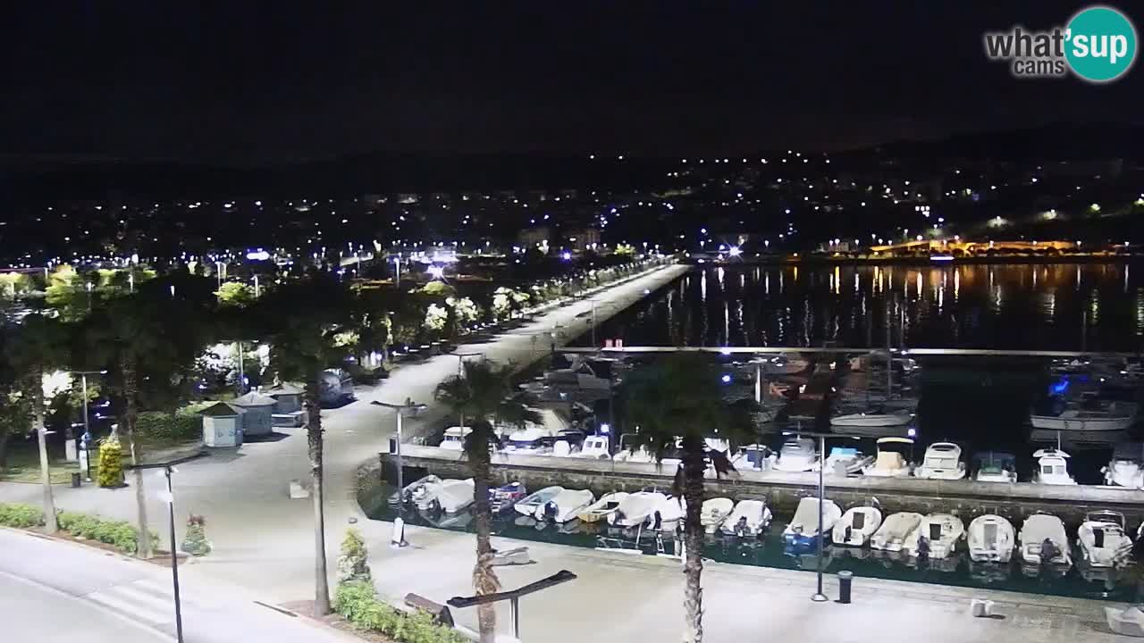 Spletna kamera Koper – Panorama na marino in promenado s Hotela Grand Koper