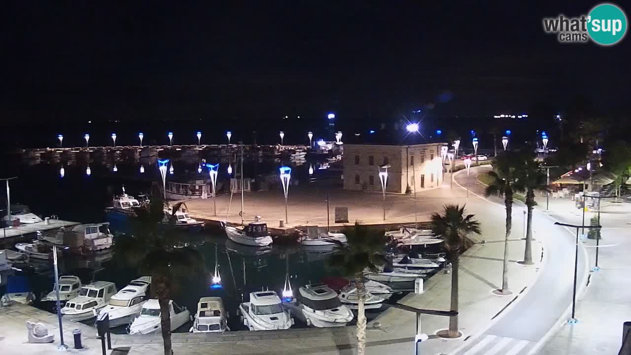 Webcam Capodistria – marina e lungo mare dall’Hotel Grand Koper