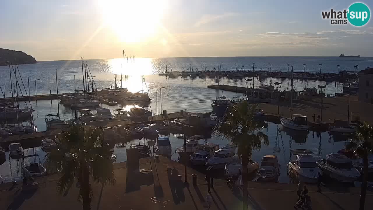 Il porto di Koper – Capodistria live webcam – porto crociere e mercantile – Slovenia