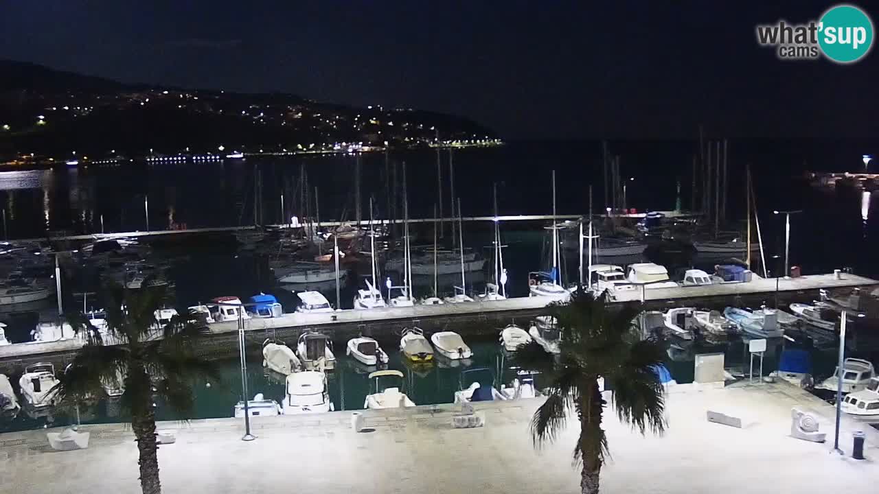 Il porto di Koper – Capodistria live webcam – porto crociere e mercantile – Slovenia
