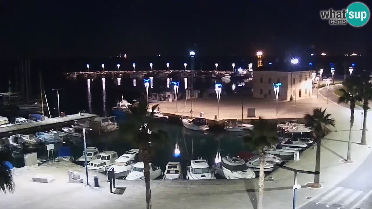 Webcam en vivo del Puerto de Koper – puerto de carga y cruceros – Eslovenia