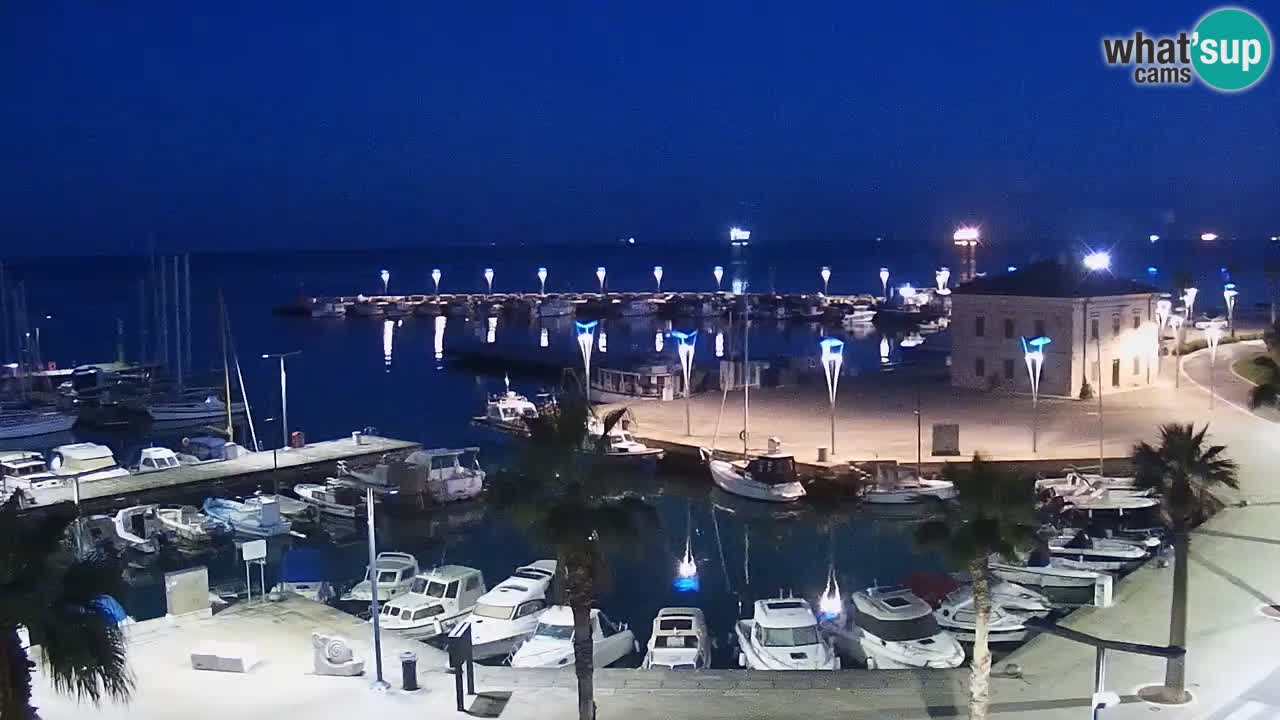 Der Hafen von Koper Live-Webcam – Kreuzfahrt- und Frachthafen – Slowenien