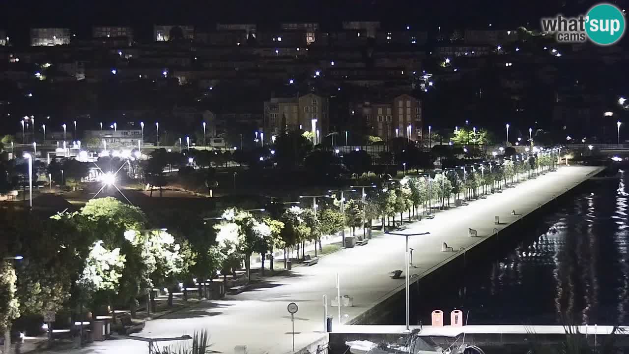 Camera en vivo Koper – puerto deportivo y paseo marítimo desde el Hotel Grand Koper