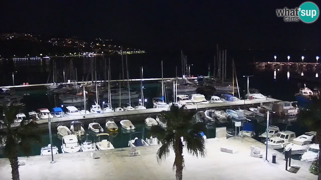 Spletna kamera Luka Koper v živo – Potniški terminal in tovorno pristanišče – Slovenija