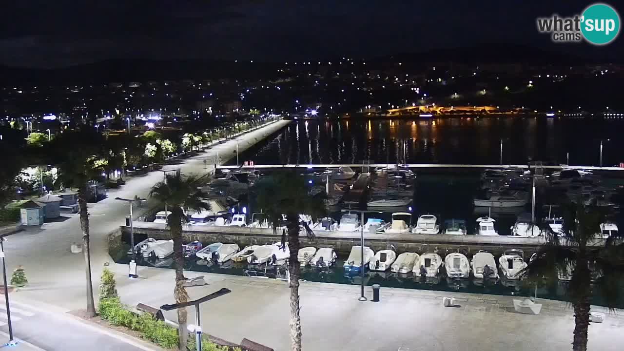 Spletna kamera Luka Koper v živo – Potniški terminal in tovorno pristanišče – Slovenija