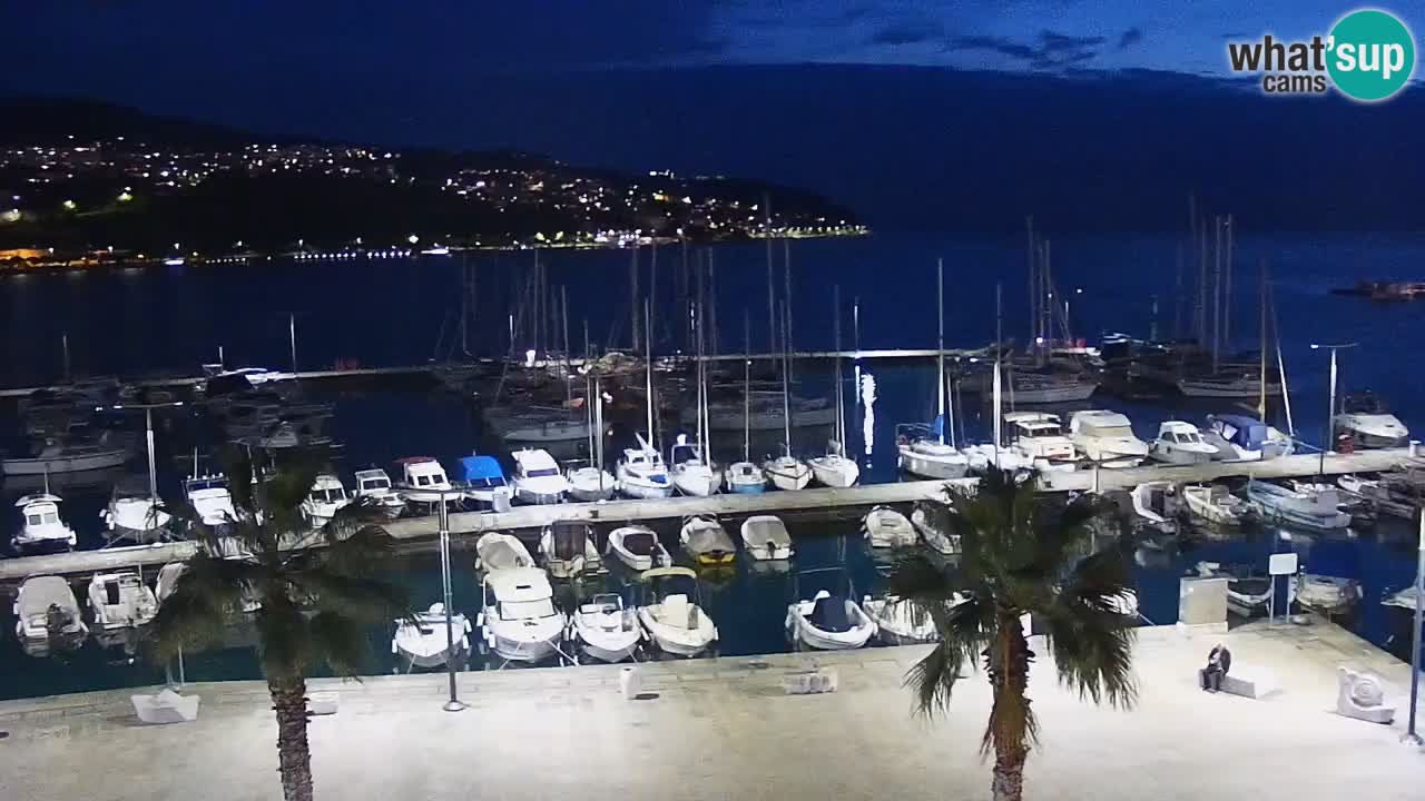 Webcam Capodistria – marina e lungo mare dall’Hotel Grand Koper