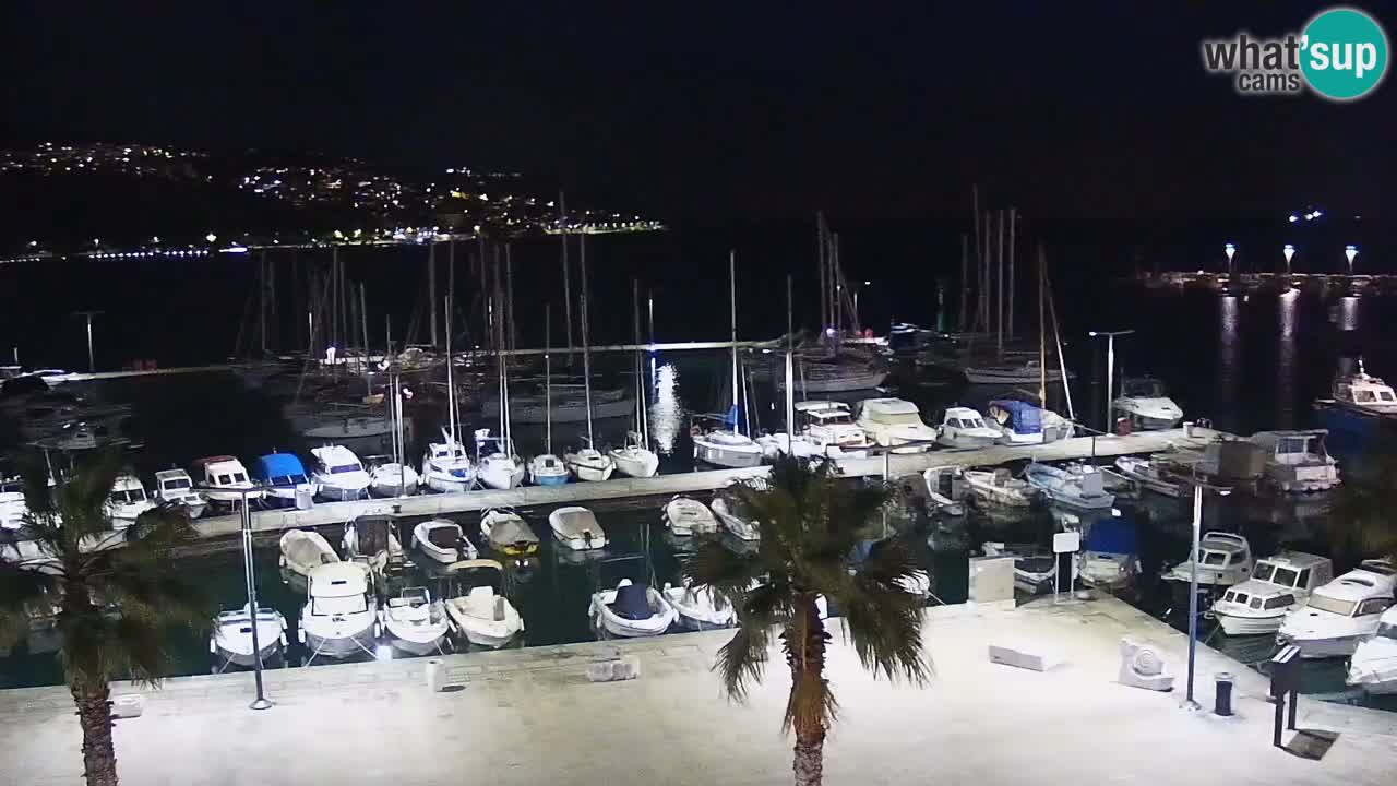 Luka Kopar uživo web kamera – Turistički terminal i teretna luka – Slovenija