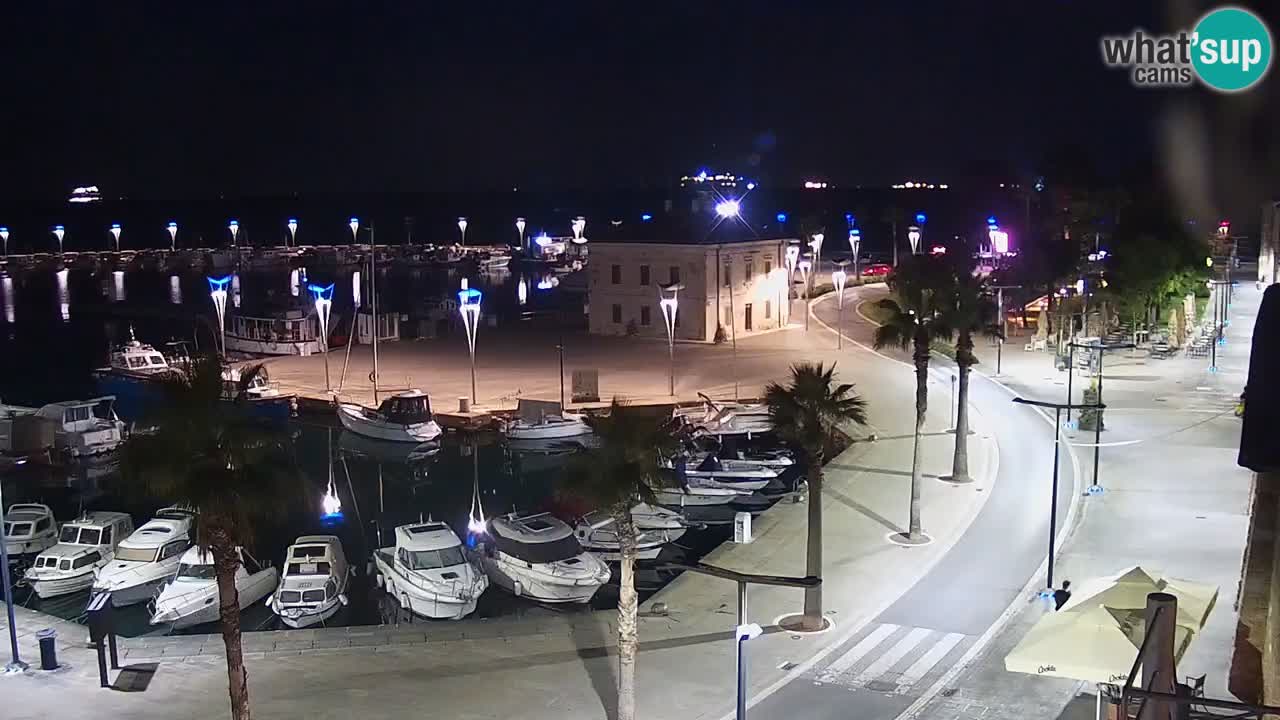 Webcam Capodistria – marina e lungo mare dall’Hotel Grand Koper