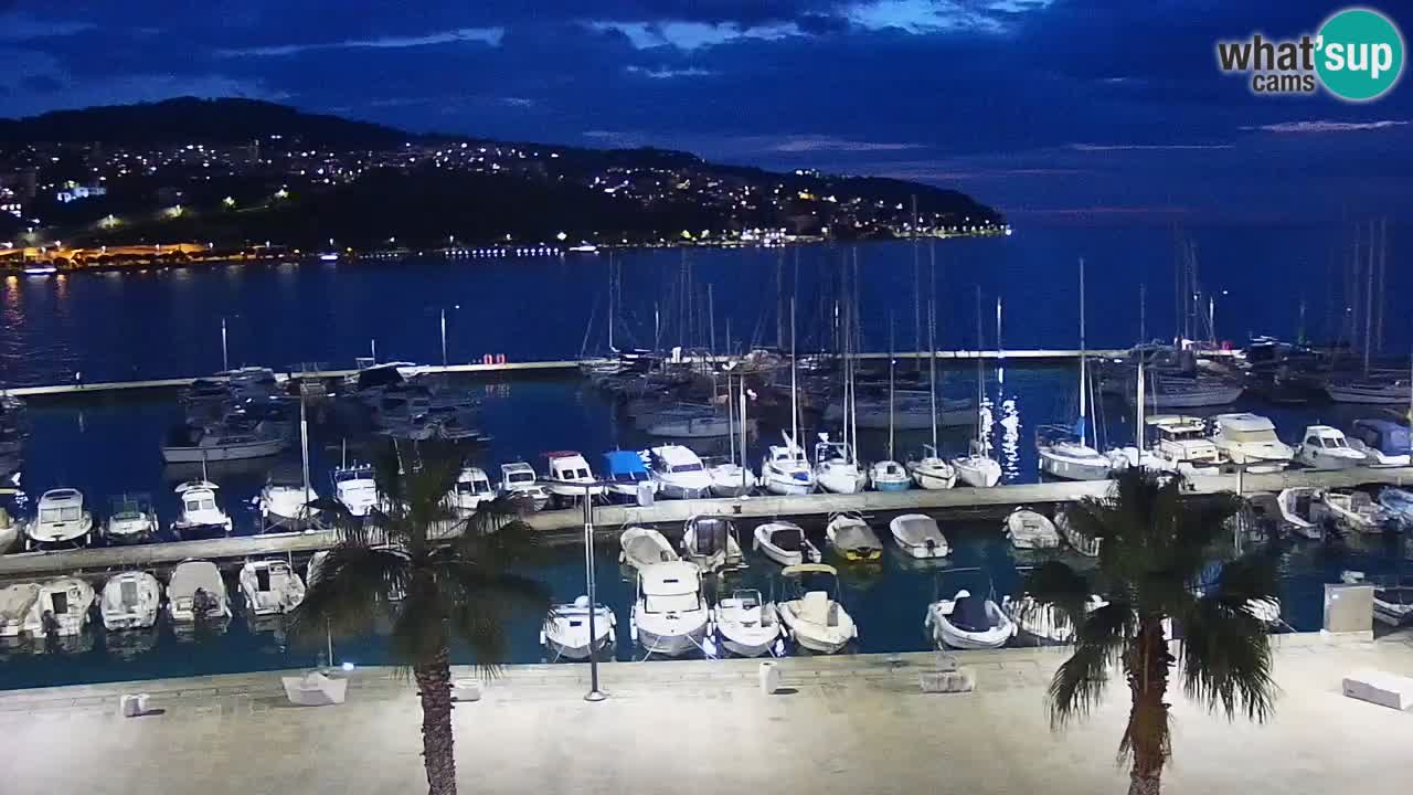 Luka Kopar uživo web kamera – Turistički terminal i teretna luka – Slovenija