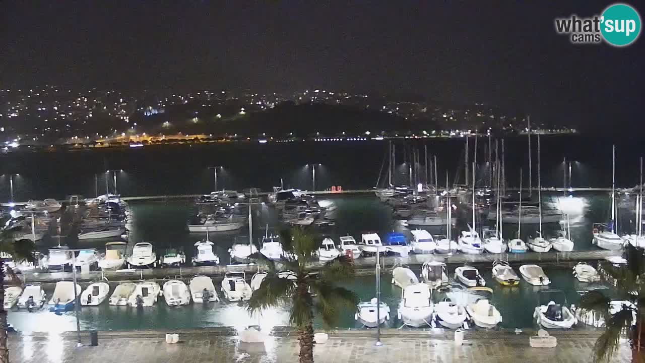 The Port of Koper live webcam – cruise and cargo port – Slovenia