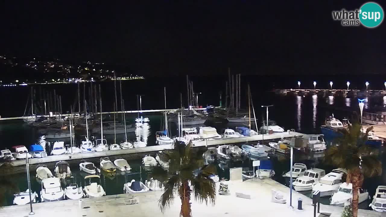 The Port of Koper live webcam – cruise and cargo port – Slovenia